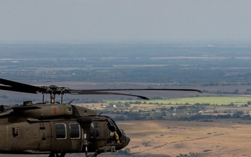 1st Infantry Division hosts Kansas City Chiefs flyover