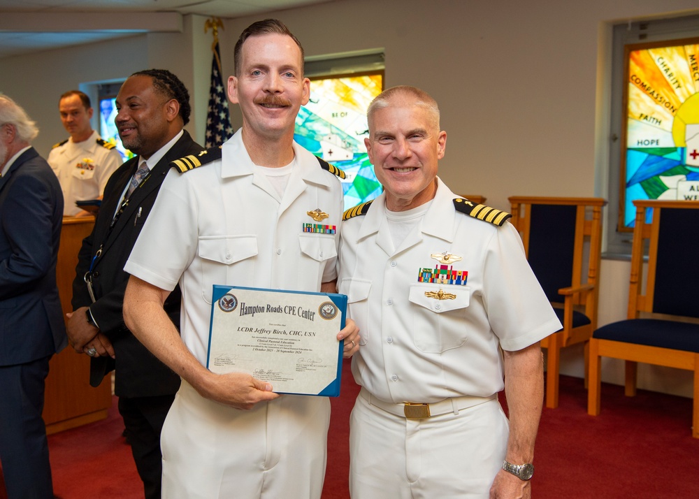 Navy Chaplains Graduate from Pastoral Care Residency Program, Ready to Serve on the Frontlines of Soul Care