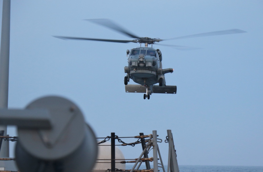 USS Kidd Operates in the Northern Pacific