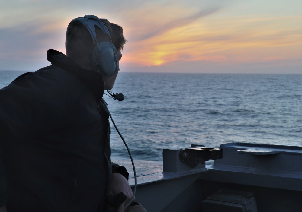 USS Kidd Operates in the Northern Pacific