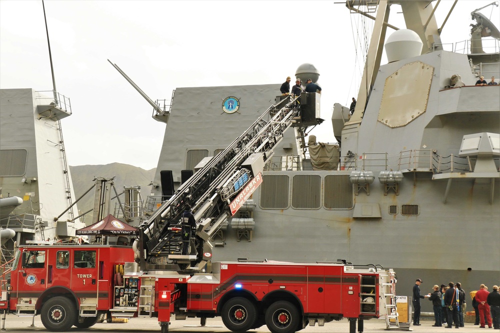 USS Kidd Operates in the Northern Pacific