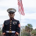 Staff Sgt. Carlos Ortiz IV conducts Parris Island Marine Band