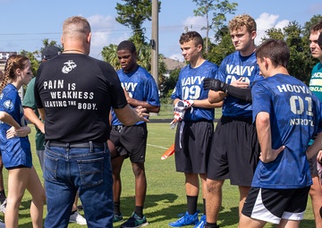 JROTC Flag Football Game at St. Augustine High School