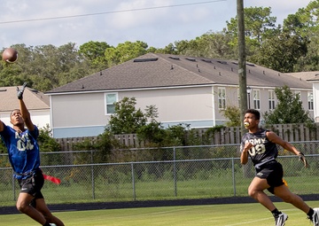 JROTC Flag Football Game at St. Augustine High School