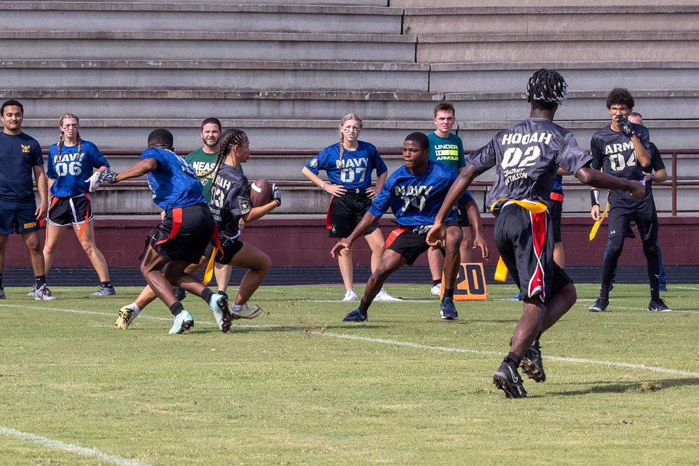 JROTC Flag Football Game at St. Augustine High School