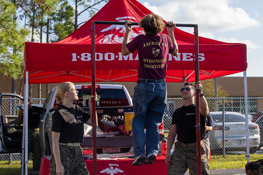 JROTC Flag Football Game at St. Augustine High School