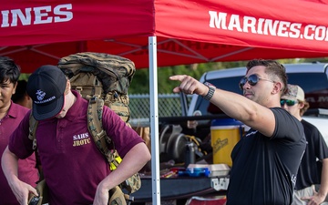 JROTC Flag Football Game at St. Augustine High School