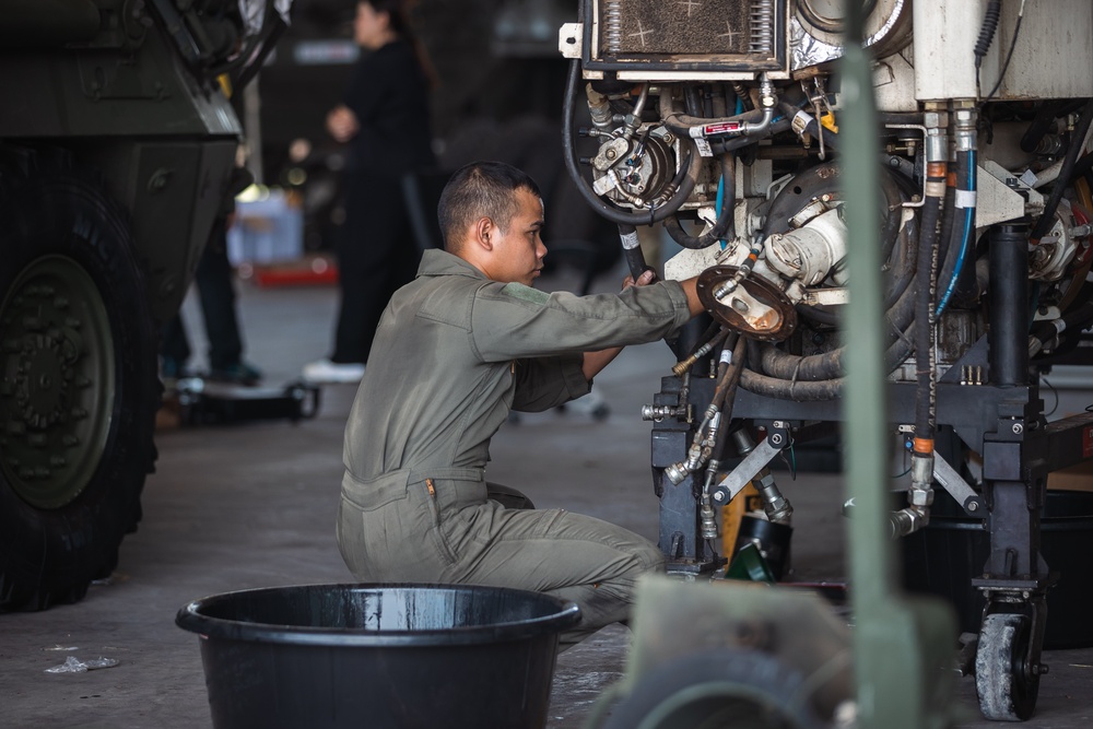 Forging Partnerships: U.S. and Thai Forces Collaborate on Stryker Readiness