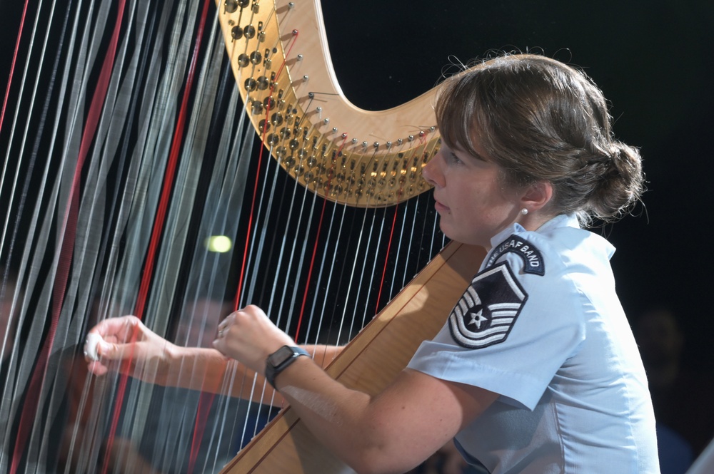 Brazilian Air Force Symphony Orchestra performs at U.S. Air Force 77th birthday concert