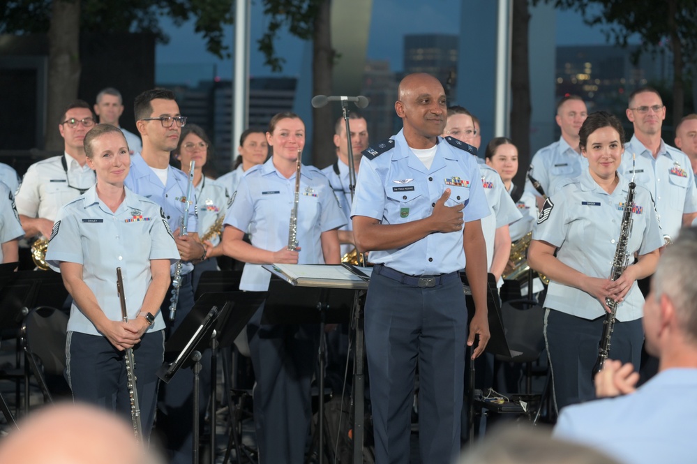 Brazilian Air Force Symphony Orchestra performs at U.S. Air Force 77th birthday concert