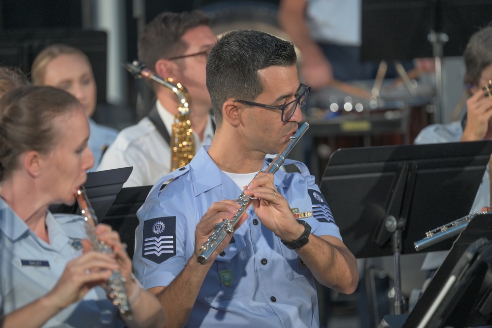 Brazilian Air Force Symphony Orchestra performs at U.S. Air Force 77th birthday concert