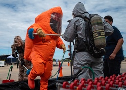 Strengthening Ties: Goodfellow AFB and San Angelo Fire Department conduct HAZMAT exercise