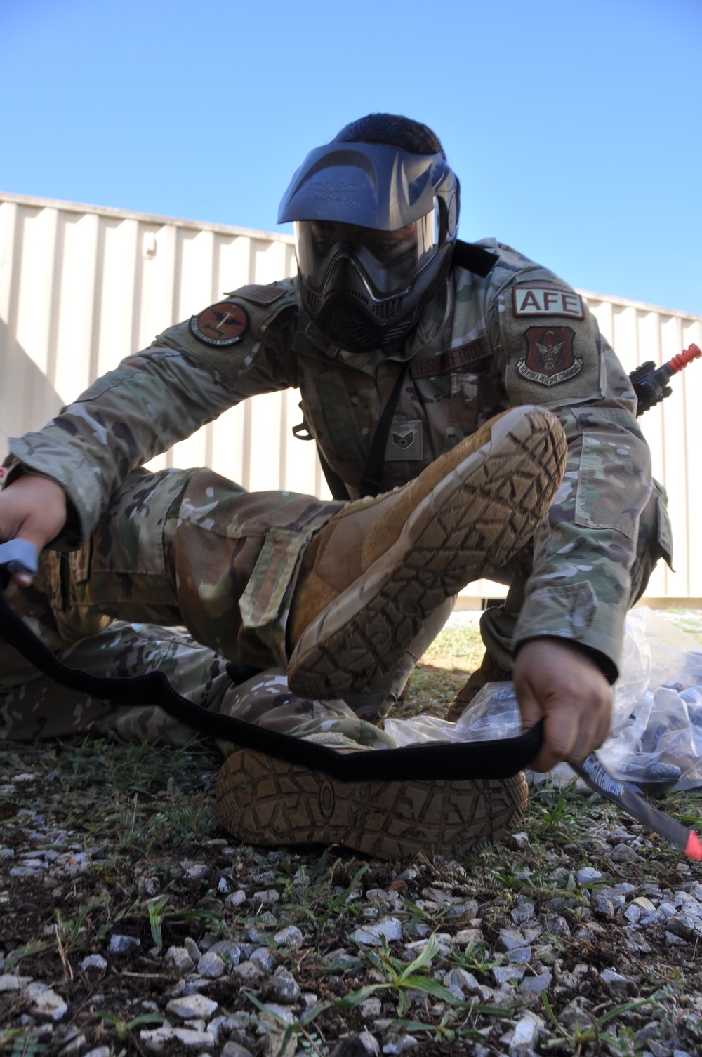 908th OSS Ready Airman Training exercise