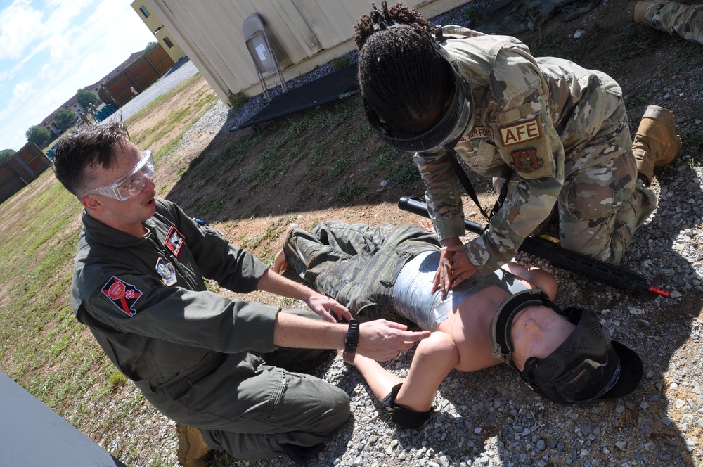 908th OSS Ready Airman Training exercise