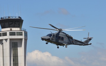 MH-139A Grey Wolf makes first ever guest appearance in exercise training event