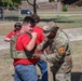 Crosby High School JROTC Visit 89th MP Bde.