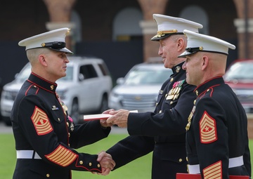 Master Gunnery Sgt. William Rulapaugh Retires After 30 Years