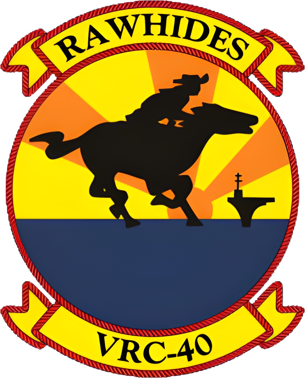 Rawhides VCR-40 Logo Seal Patch
