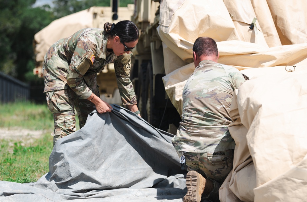 FLNG Conducts Tropical Storm Helene Response Preparations