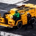 Nimitz Sailors Mobilize Tractor During Flight Operations