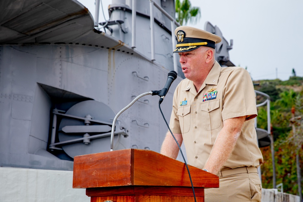 USS Alexandria Chief Pinning Ceremony