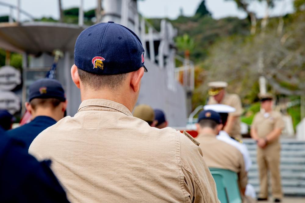 USS Alexandria Chief Pinning Ceremony