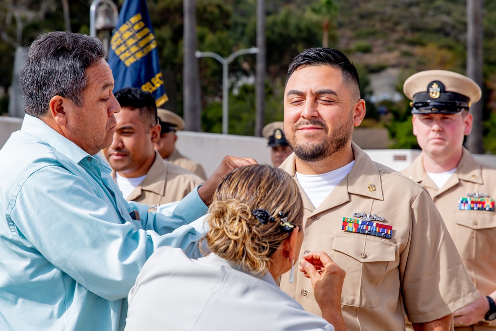 USS Alexandria Chief Pinning Ceremony