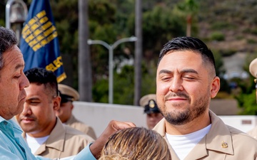 USS Alexandria Chief Pinning Ceremony