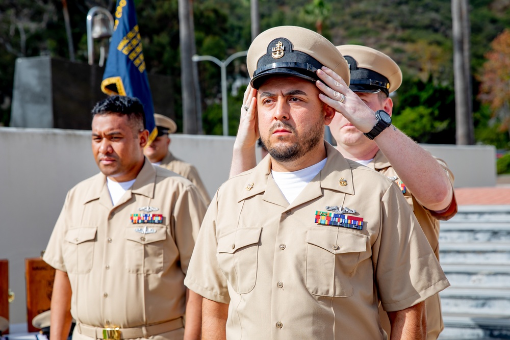 USS Alexandria Chief Pinning Ceremony