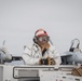 Nimitz Sailor Stands Watch on the Flight Deck