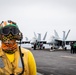 Nimitz Sailor Observes Flight Operations