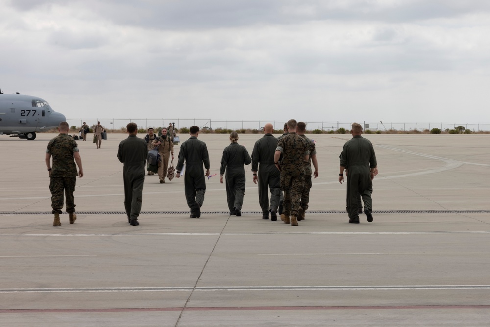 VMGR-352 returns from global flight