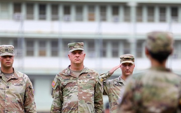 311th Signal Command (Theater) Welcomes New Leadership as Capt. Bartot Takes Command