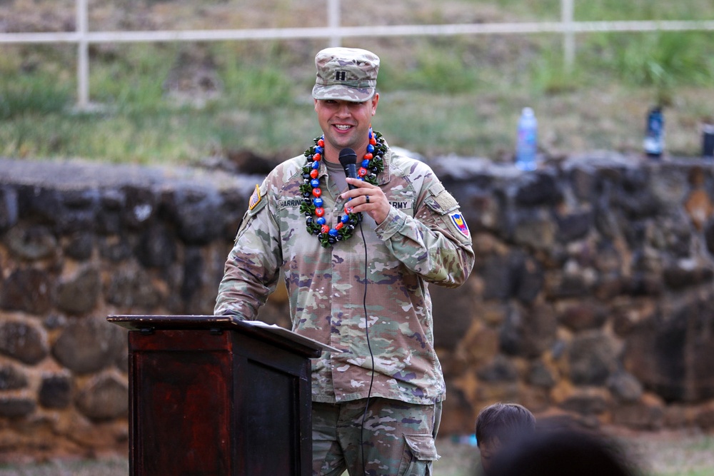 311th Signal Command (Theater) Welcomes New Leadership as Capt. Bartot Takes Command