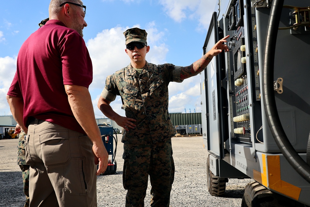 Marines Integrate F-35 Support Equipment into Maritime Prepositioning