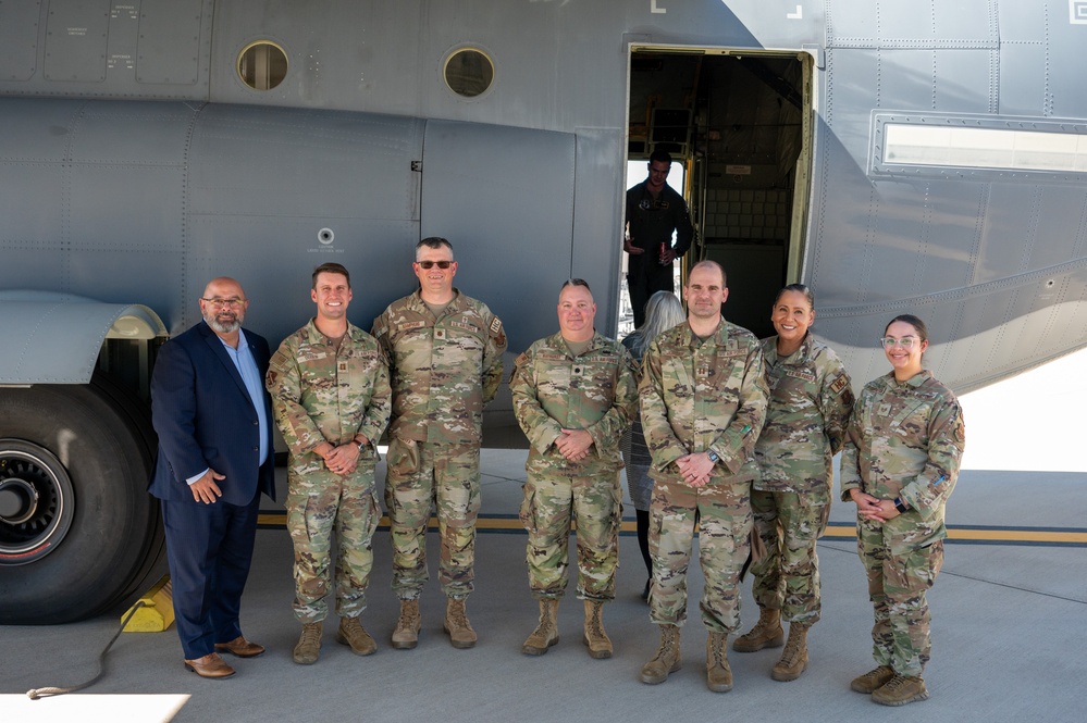 Andrew Verdi, 377th Air Base Wing executive director, poses with the Kirtland Chaplain Corps