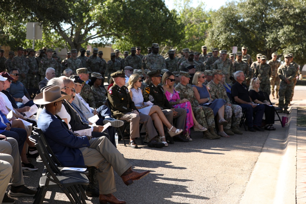 13th Armored Corps Sustainment Command Rededication Ceremony