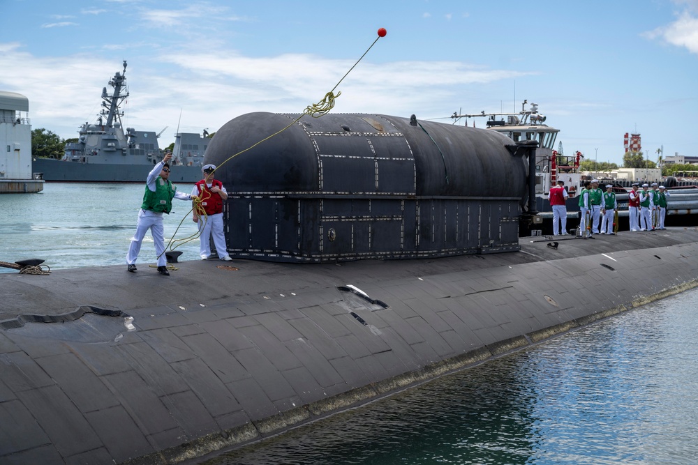 USS Mississippi Returns