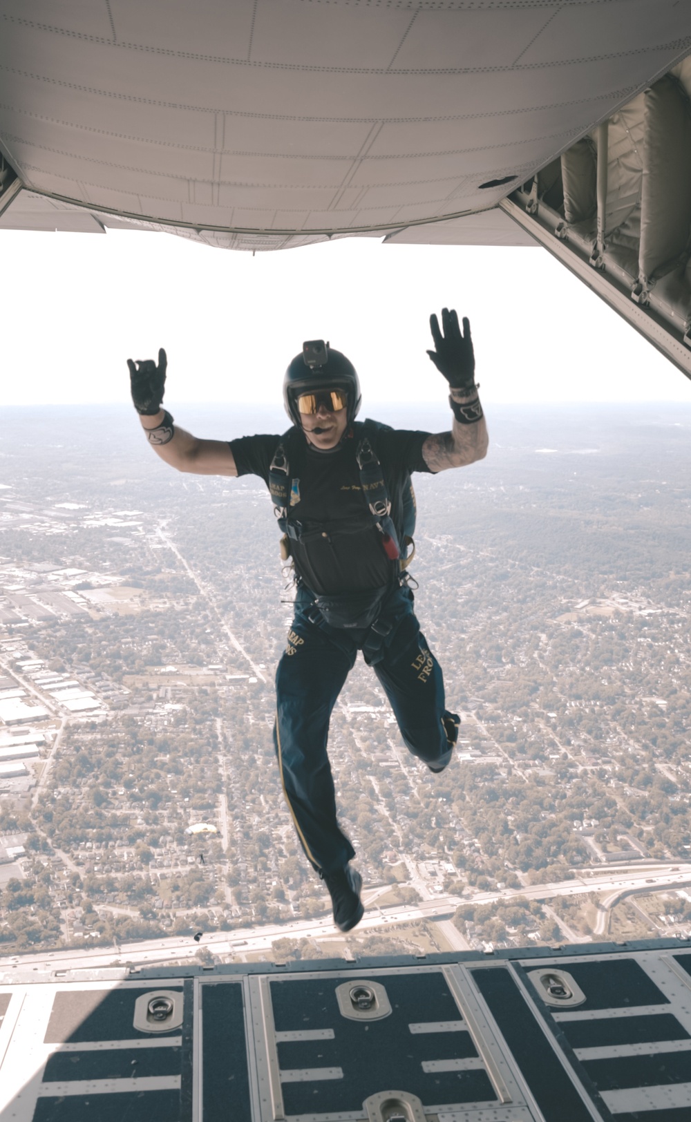 Navy Parachute Team at University of Louisville 2024