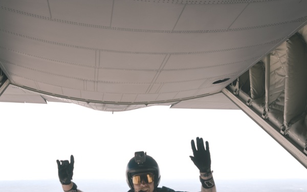 Navy Parachute Team at University of Louisville 2024