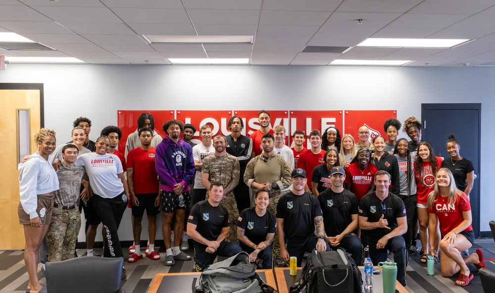 Navy Parachute Team at University of Louisville 2024