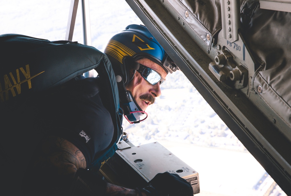 Navy Parachute Team at University of Louisville 2024