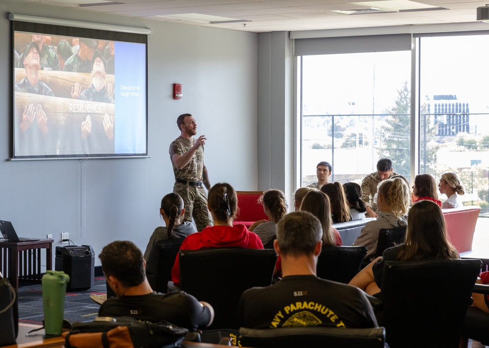 Navy Parachute Team at University of Louisville 2024