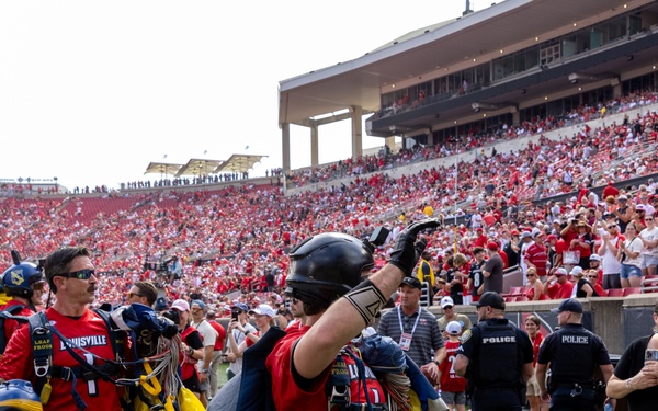 Navy Parachute Team at University of Louisville 2024