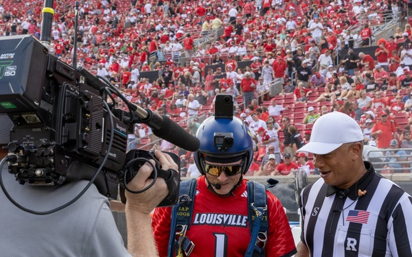 Navy Parachute Team at University of Louisville 2024