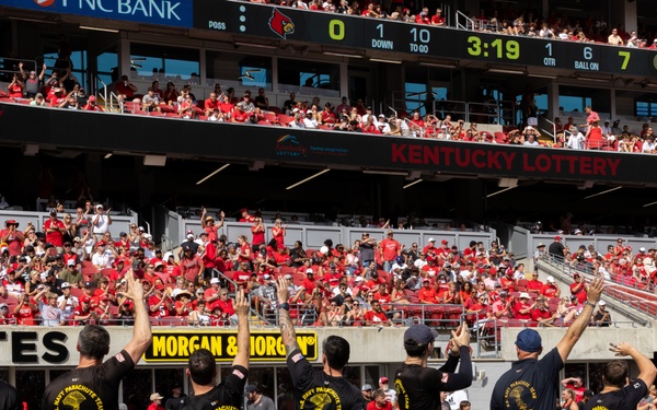 Navy Parachute Team at University of Louisville 2024