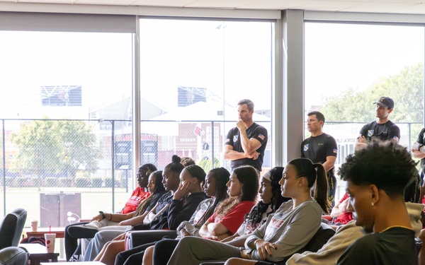 Navy Parachute Team at University of Louisville 2024