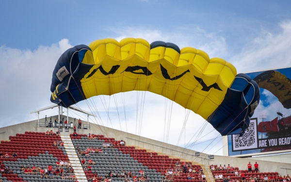 Navy Parachute Team at University of Louisville 2024