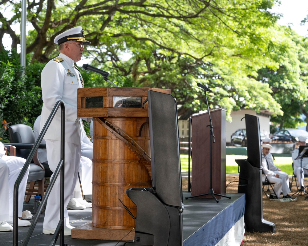 SRS-33 Change of Command