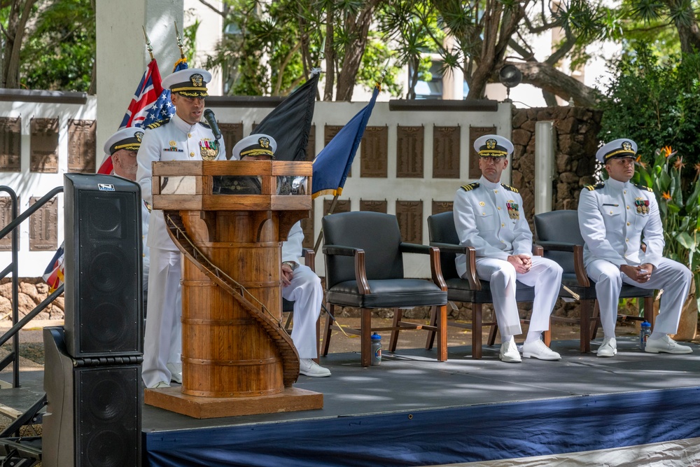 SRS-33 Change of Command